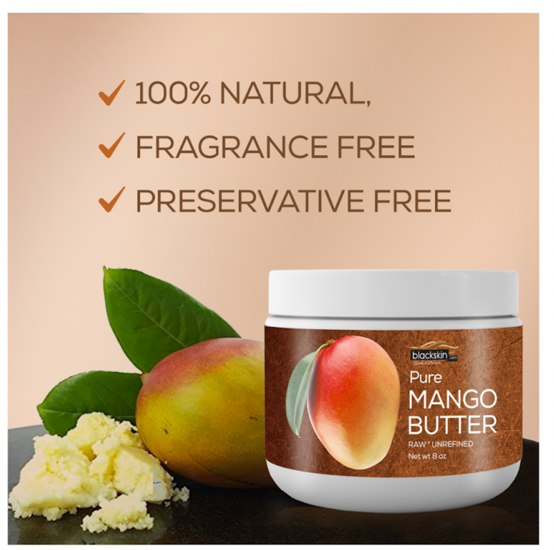 Mango Butter & African Black Soap Combo