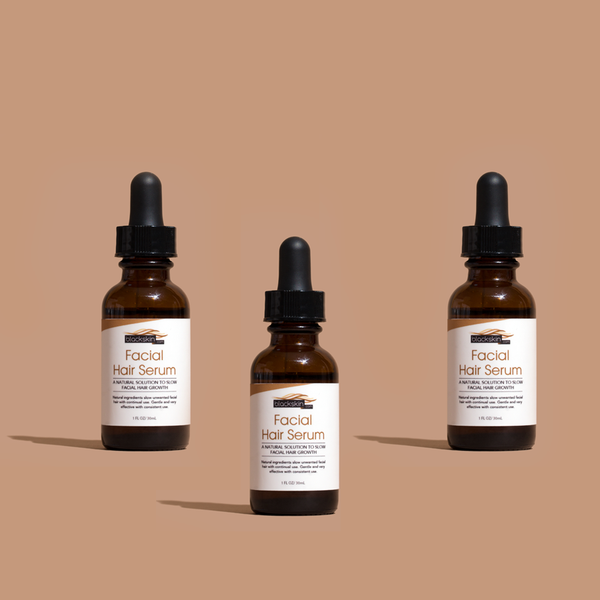 Stop Facial Hair Serum 3 Bottle Bundle