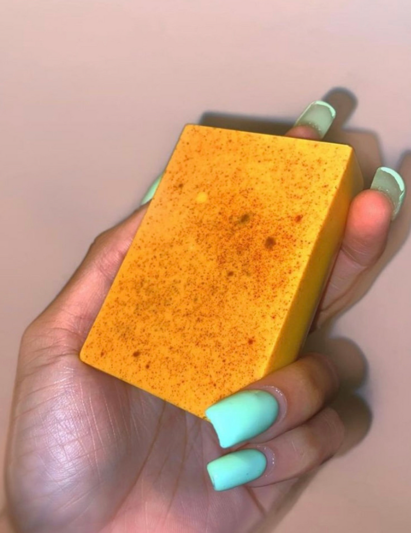 Turmeric Brightening Soap with Shea Butter & Lemon